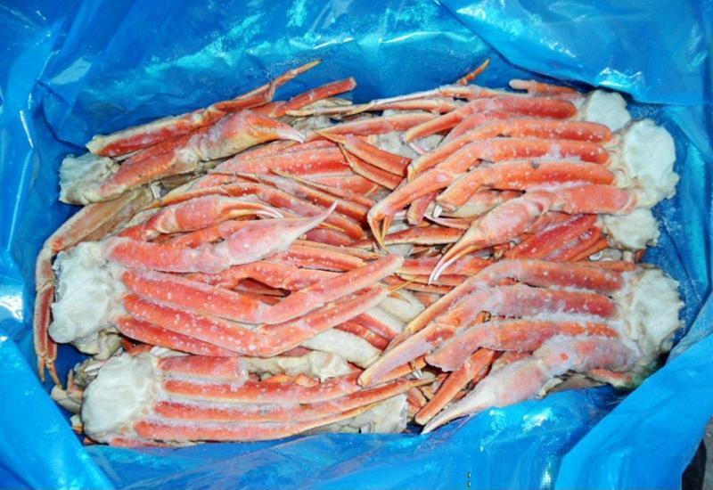 General trade frozen snow crab import customs declaration