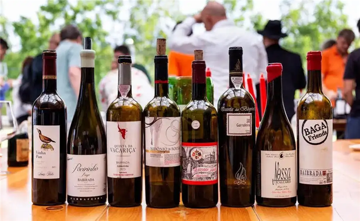 Customs declaration of imported Portuguese red wine