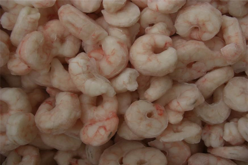 Customs declaration of frozen shrimps