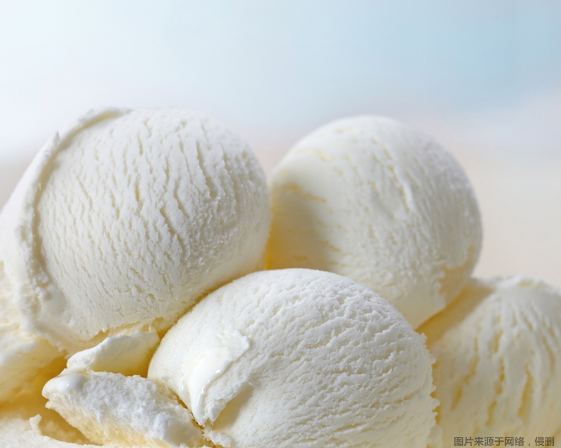 Import customs declaration documents for Italian ice cream powder