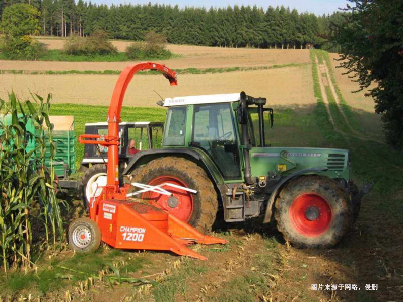Import customs declaration documents for German old agricultural machinery and equipment, silage machines