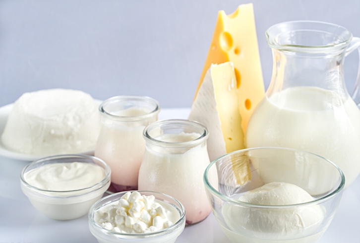 Customs declaration documents for imported Irish dairy products
