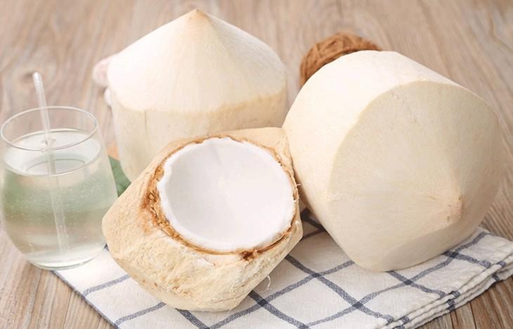 Import customs declaration documents for frozen coconut water in Thailand