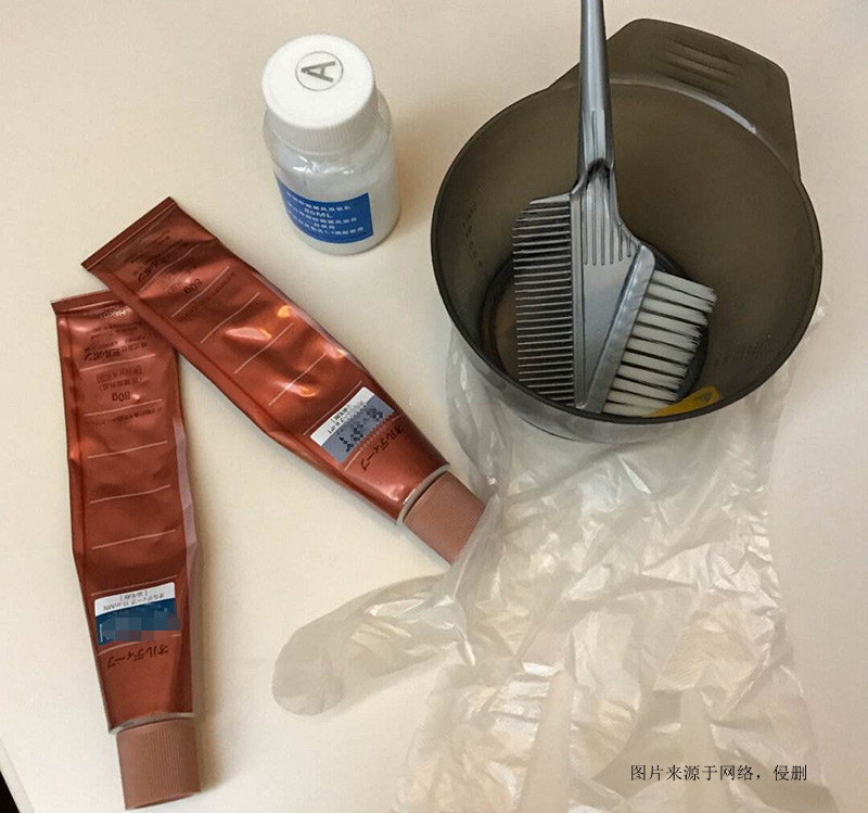 Import customs declaration process for Japanese chemical hair dyes