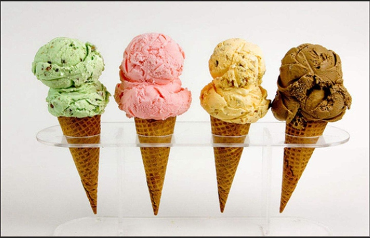 Customs declaration process for imported ice cream from Japan