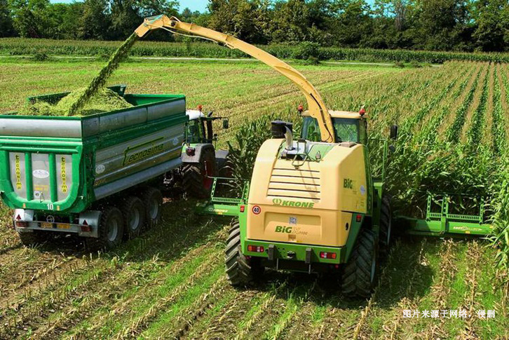 German silage machine header import customs declaration process